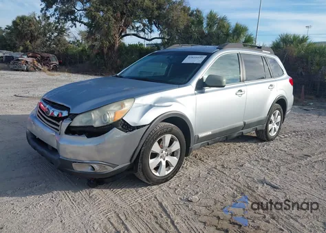 2012 Subaru Outback 2.5I Premium from USA, damaged, VIN 4S4BRCCC0C3265716